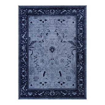 Unique Loom Floral La Jolla Rug