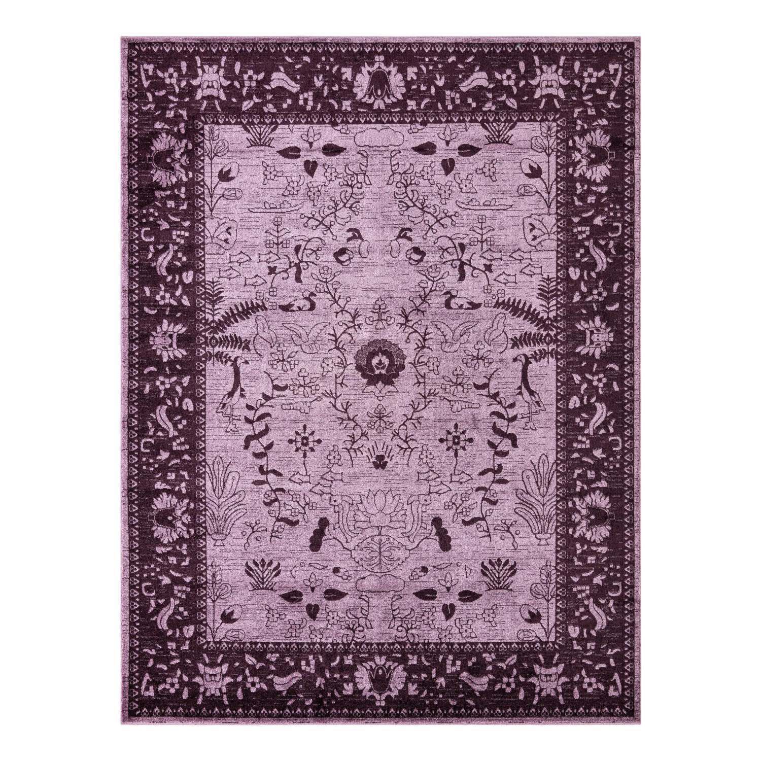 Unique Loom Floral La Jolla Rug