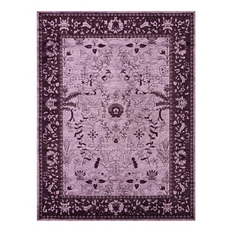 Unique Loom Floral La Jolla Rug