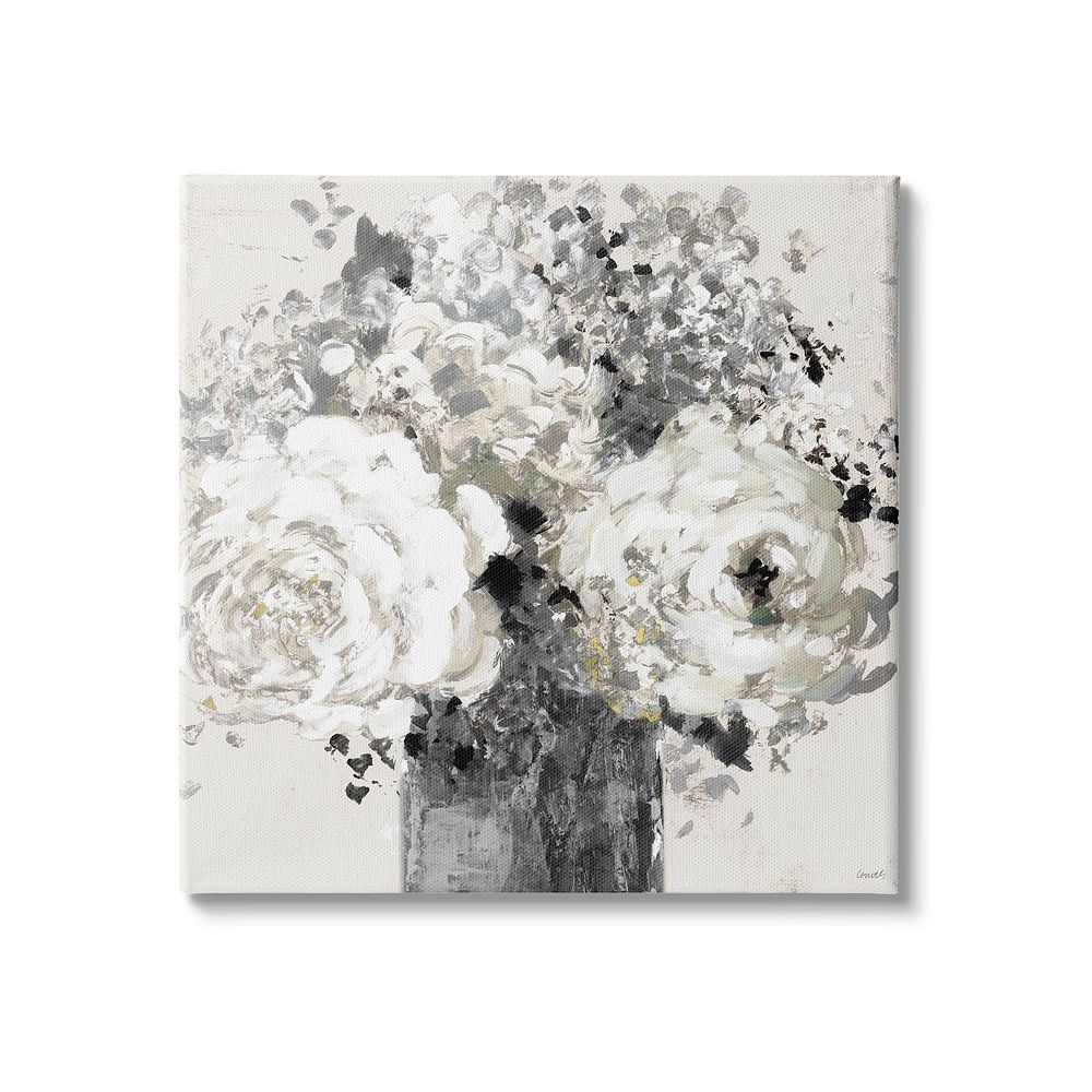 Stupell Home Decor Expressive Flowers Canvas Wall Art