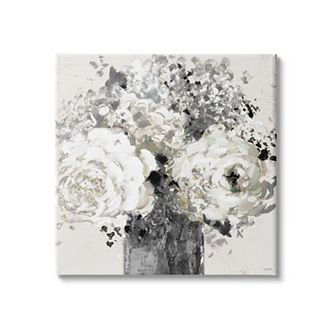 Stupell Home Decor Expressive Flowers Canvas Wall Art