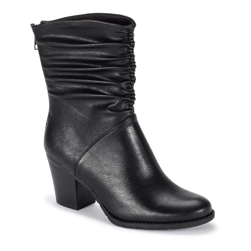 Baretraps Leslie Womens Block Heel Slouch Boots, Size: 9.5, Black