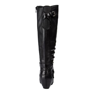 Black Baretraps Pabla Boots Wide Calf Baretraps Black Boots