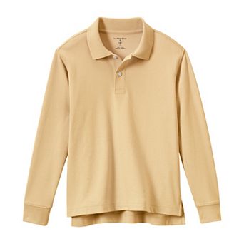 Kids 2-20 Lands' End School Uniform Long Sleeve Polo