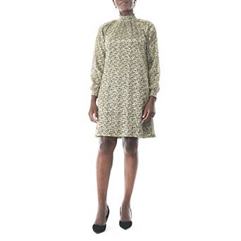 Women's Nina Leonard Foiled Float Dress