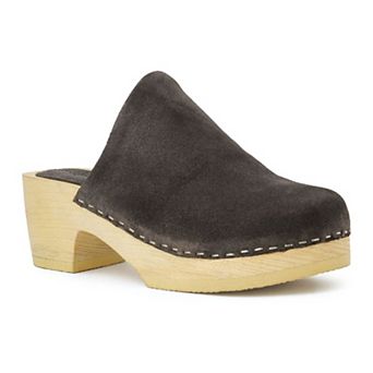 Rag & Co Darcie Women's Leather Clogs