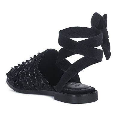 Rag & Co Asante Women's Velvet Mules