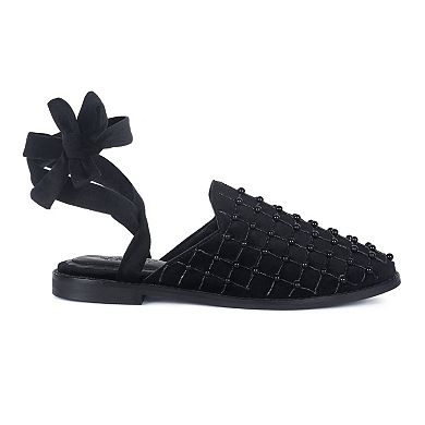 Rag & Co Asante Women's Velvet Mules
