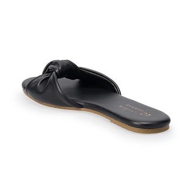 LC Lauren Conrad Cedar Women's Knotted Slide Sandals