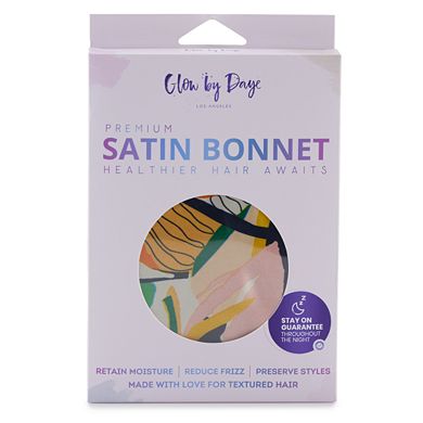 Glow by Daye Premium Adjustable Satin Bonnet