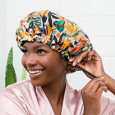 Glow by Daye Satin Lined Shower Cap