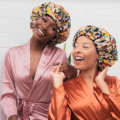 Glow by Daye Satin Lined Shower Cap