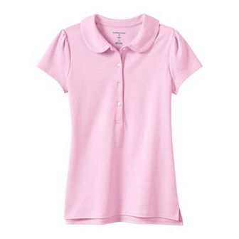 Girls 2-20 Lands' End School Uniform Peter Pan Collar Polo Shirt