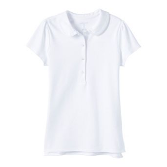Girls 2-20 Lands' End School Uniform Peter Pan Collar Polo Shirt