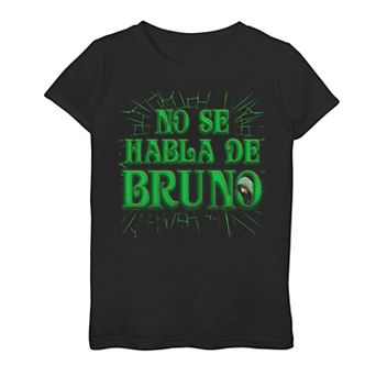 Disney's Encanto Girls 7-16 No Se Habla De Bruno Madrigal Graphic Tee