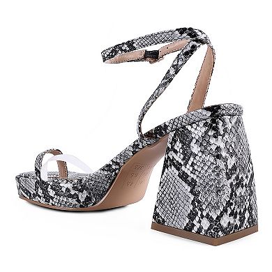 London Rag Such Flirt Women's Block Heel Sandals