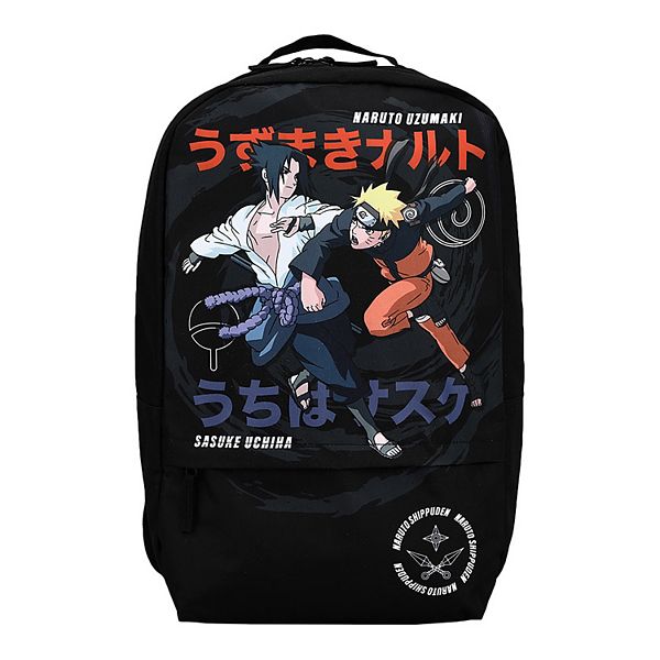 Action Comics Naruto Backpack for Boys - Bundle with