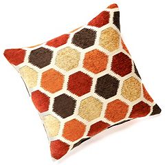 Red Geometric Throw Pillows - Decorative Pillows & Chair Pads, Home Decor