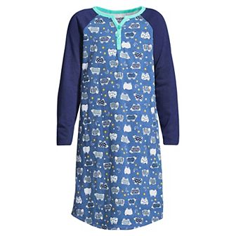 Girls 2-20 Lands' End Printed Jersey Nightgown