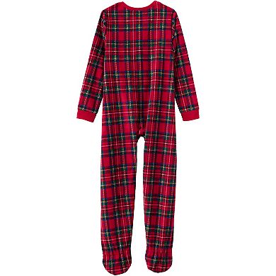 Kids 2-20 Lands' End Footed Fleece One-Piece Pajamas