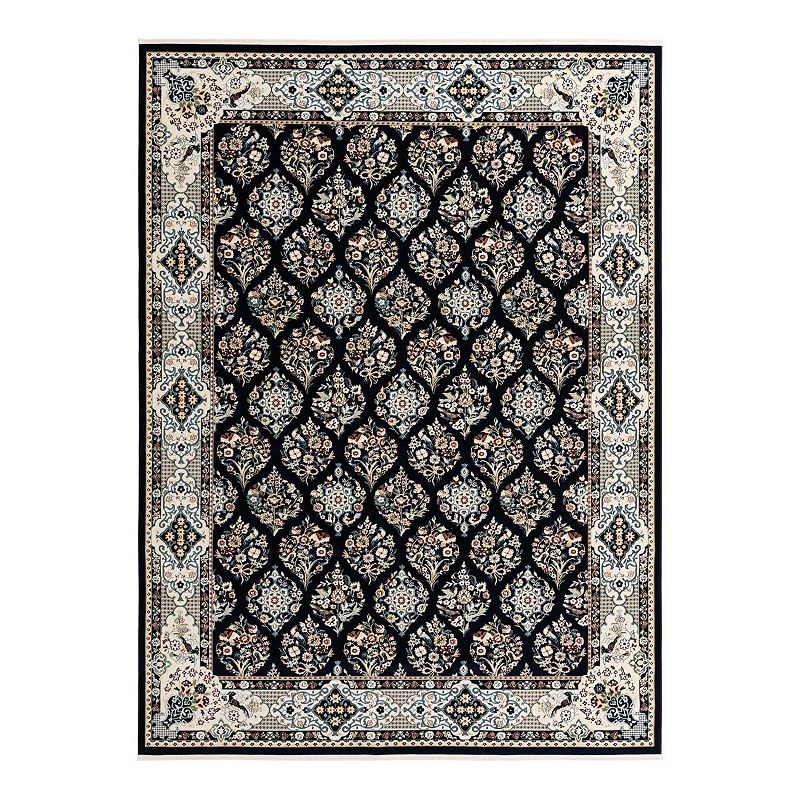 Unique Loom Sheffield Narenj Rug, Blue, 10Ft Rnd