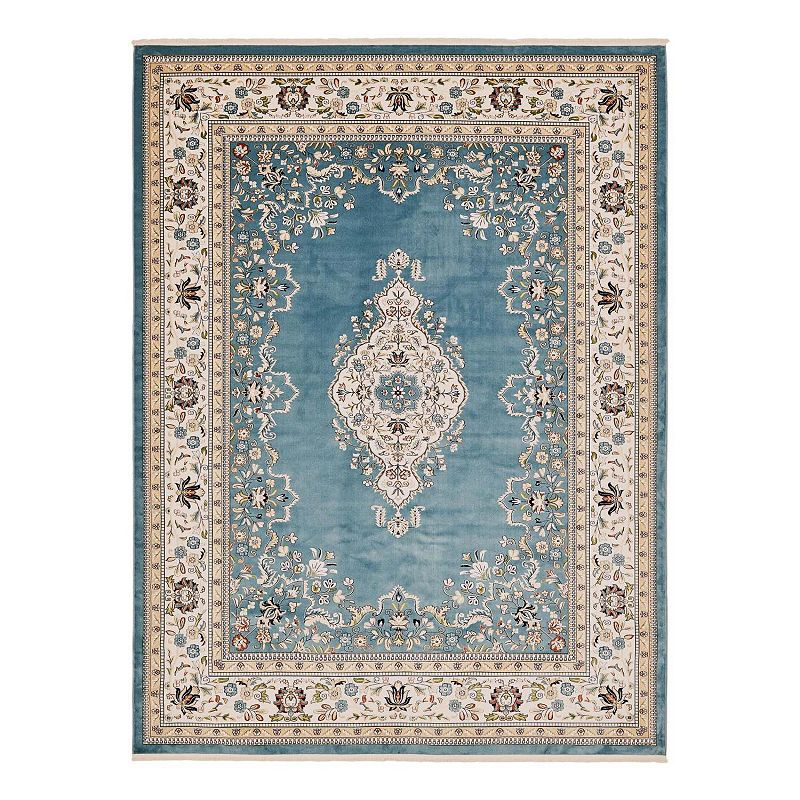 Unique Loom Windsor Narenj Rug, Blue, 10Ft Rnd