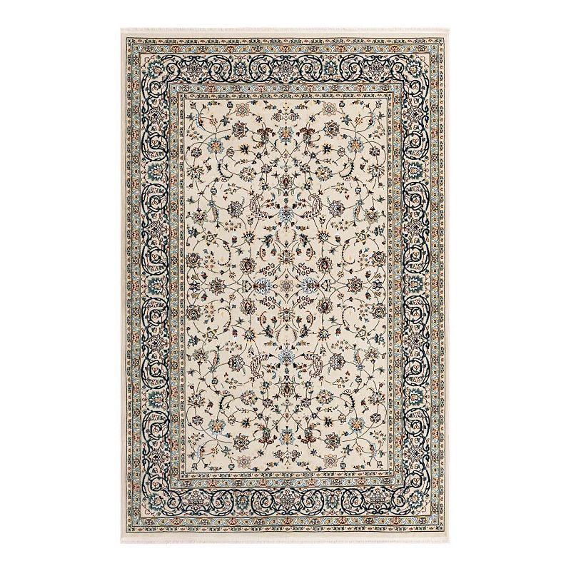 Unique Loom Leeds Narenj Rug, White, 11Ft Sq