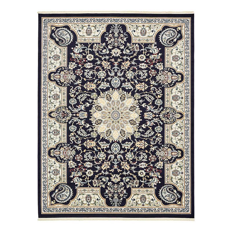 Unique Loom Newcastle Narenj Rug, Blue, 10X13 Ft