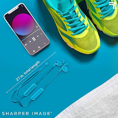 Sharper Image The Sound of Unity Neon Wireless Earbuds
