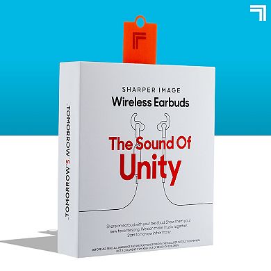 Sharper Image The Sound of Unity Neon Wireless Earbuds