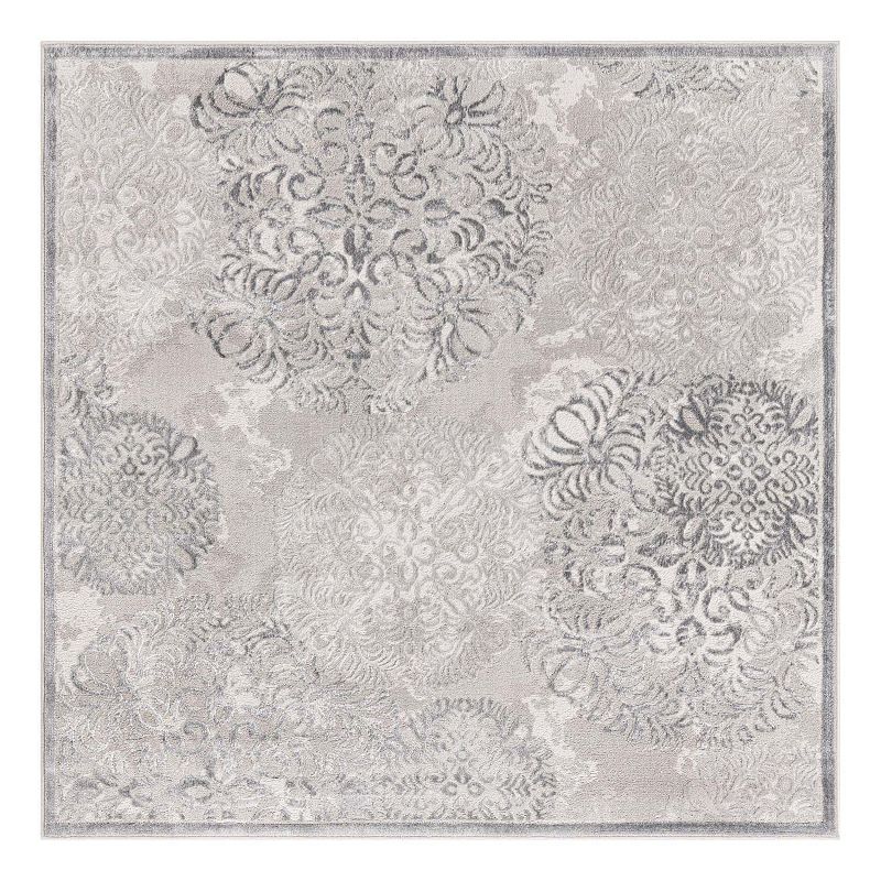 Unique Loom Chatsworth Aberdeen Rug, Grey, 10.5X14 Ft