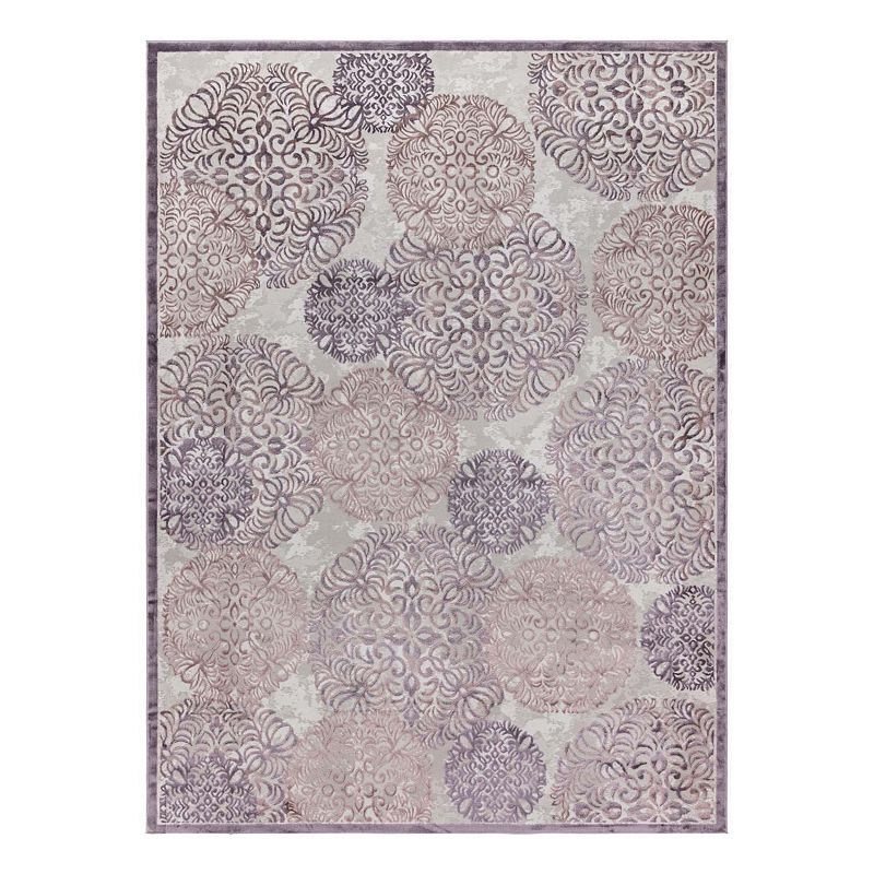 Unique Loom Chatsworth Aberdeen Rug, Purple, 10.5X14 Ft