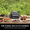Ninja Woodfire Outdoor Grill & Smoker, 7-in-1 Master Grill, BBQ Smoker & Air Fryer