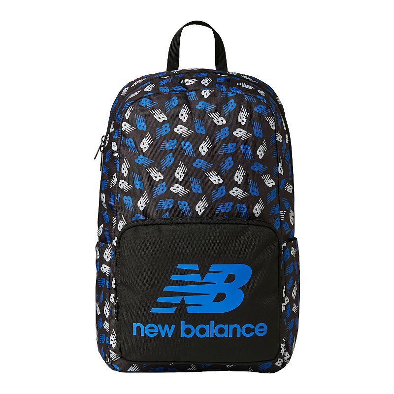 New Balance Kids Printed Backpack, Black