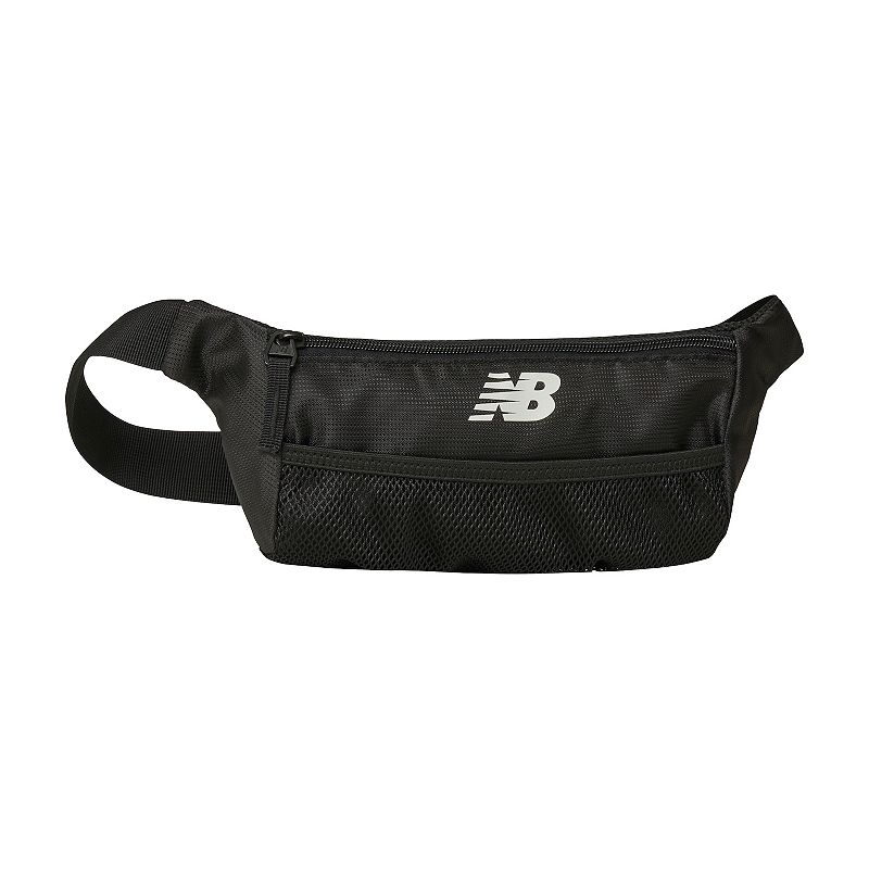 New Balance Opp Core Small Waist Bag, Black