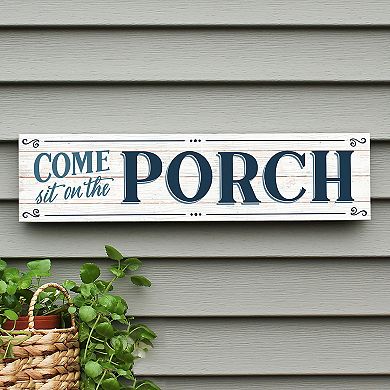 Artisan Signworks Come Sit On The Porch Wall Decor