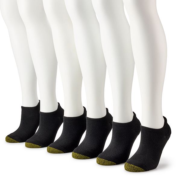 Women's GOLDTOE® 6Pack Vacay Cushion Tab NoShow Socks