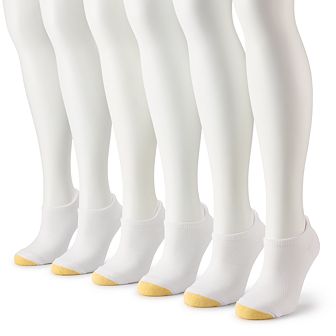 Women's GOLDTOE® 6-Pack Vacay Cushion Tab No-Show Socks