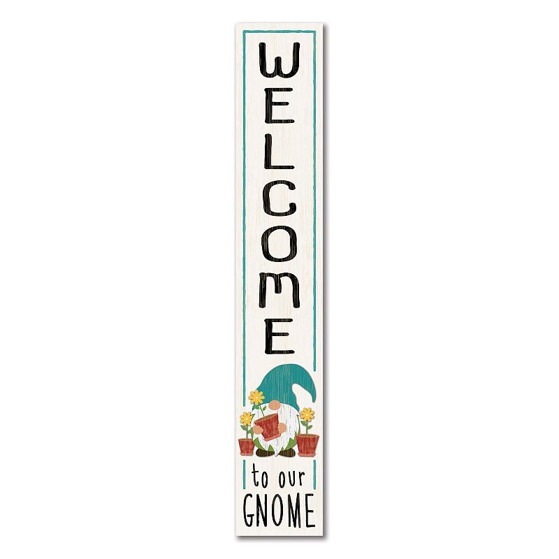 81883541 Artisan Signworks Welcome To Our Gnome Porch Leane sku 81883541