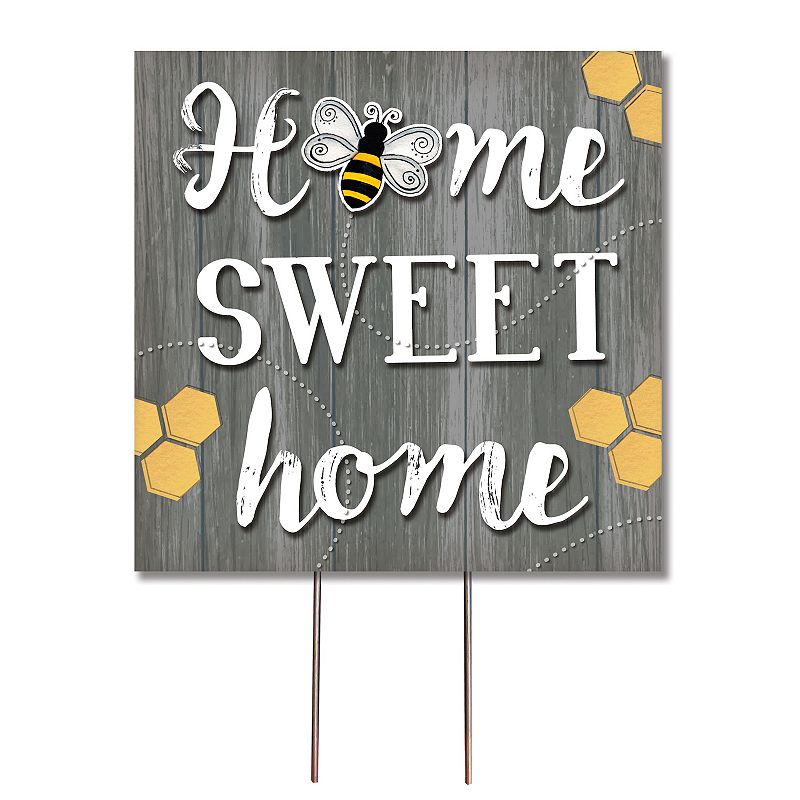 61180880 Artisan Signworks Home Sweet Home Bee Garden Stake sku 61180880