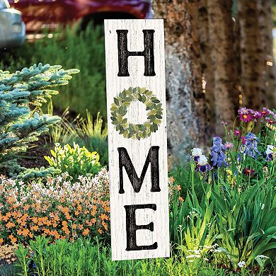 Artisan Signworks Home Wreath Wall Decor or Garden Stake