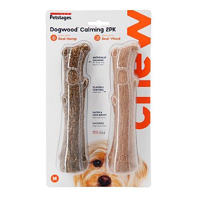 Outward Hound Dogwood 2 Pk Sticks Calming Chew Toy