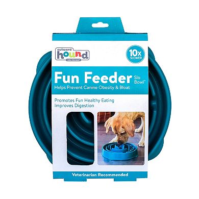 Outward Hound Small Fun Feeder Drop Bowl
