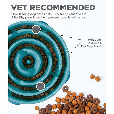 Outward Hound Small Fun Feeder Drop Bowl
