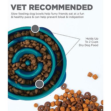 Outward Hound Large Fun Feeder Drop Bowl