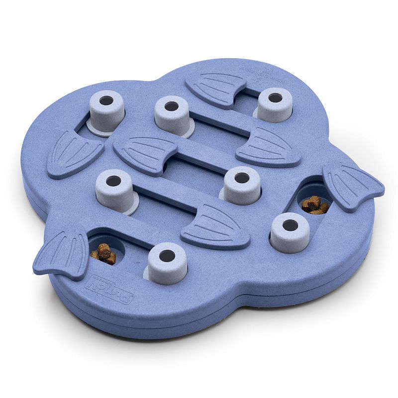 Outward Hound Tennis Maze Craze Dog Puzzle Toy, Blue, One-Size