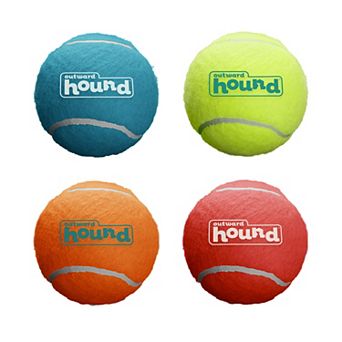 Outward Hound Squeaker Ballz 4 pk Toy