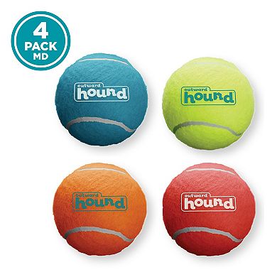 Outward Hound Squeaker Ballz 4pk Toy