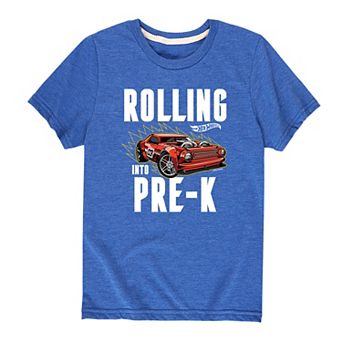 Boys 8-20 Hot Wheels Rolling Into Pre-K Tee