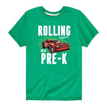 Boys 8-20 Hot Wheels Rolling Into Pre-K Tee
